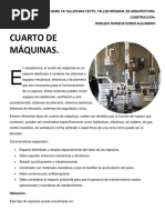 Cuarto de Maquinas