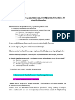 Curs 3-4. Definirea, Recunoașterea Și Modificarea Elementelor Din Sit. Fin.