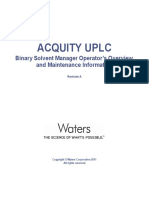 Acquity UPLC H-Class Binary Solvent Manager