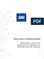 Formulario Impuesto A La Renta Personas Naturales