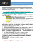 Ud1 Derecho Laboral. El Contrato de Trabajo