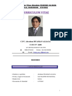 Curriculum Vitae: C.Pc. Abrahan Huaman Aliaga CCPJ #2608