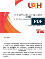 Título: 2. 2. Derivación y Composición Griega