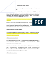 Pelo Presente Instrumento Particular de Compromisso de Venda e Compra Madeira Que Entre Si Fazem, As Partes, de Um Lado