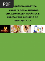 Sequência Didática Caloria Dos Alimentos: Uma Abordagem Temática E Lúdica para O Ensino de Termoquímica