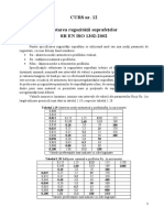 CURS Nr. 12 Notarea Rugozităţii Suprafeţelor SR EN ISO 1302:2002