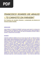 Francisco Soares de Araujo - Canhoto Da Paraiba - Biografia