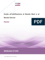 Guida All'abilitazione Al Bando Beni e Al Bando Servizi