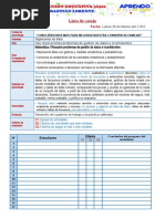 Lista de Cotejo: Grado y Sección: Fecha