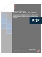 Modules: AWS + DEVOPS + CICD +projects