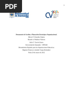 Gestion y Planeacion Estrategica Organizacional Ricardo Peñaloza Entregable 3