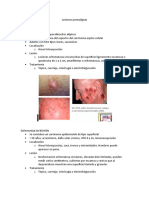 Lesiones Premalignas y Malginas