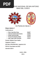 Practica Calificada de Calculo 2 (3ra Parcial)