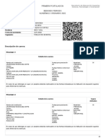 Datos Personales: Primera Postulacion Segundo Periodo Académico Ordinario 2022