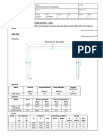 One Storey Analysis Tedds Detailed Analysis