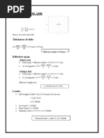 Shyam Design of Slab