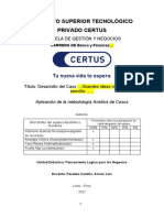 Instituto Superior Tecnológico Privado Certus: Escuela de Gestión Y Negocios