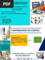 Contsbilidad de Costos en La Toma de Decisiones-Exposicion