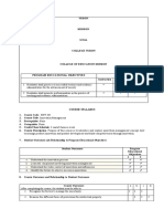 OBE Syllabus Innovation Management San Francisco College