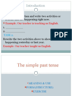 SimplePast Tense