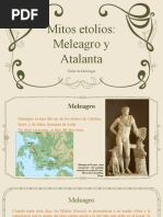 Mitos Etolios - Meleagro y Atalanta