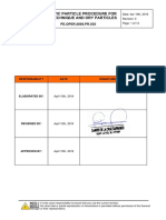 PE OPER 2109 PR 006 Magnetic Particle Procedure