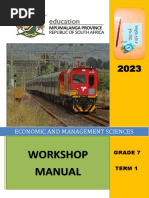 Workshop Manual: Grade 9 Term 1