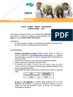 Convocatoria Beca Fondo Unido Chihuahua 2