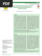 Peran Vitamin B6 Terhadap Inflamasi Pada Adhesi Peritoneal Pasca Laparotomi: Tinjauan Pustaka