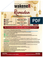 Invitation Ramadan Online Competition-2023