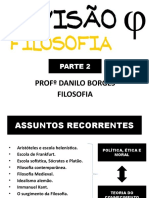 Profº Danilo Borges Filosofia: Parte 2