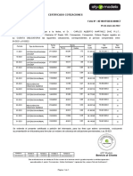 Certificado Cotizaciones: Folio Nº: 8E1861F56E6C0698C7