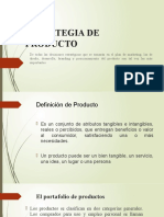 Estrategia de Producto