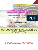 Escuela de Ingenieros Militares: Especialización en Gerencia Integral de Obras