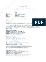 Curriculum Vitae Juan 11