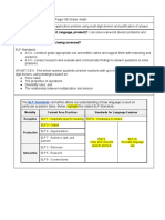 ELP Standards: Modality Content Area Practices Standards For Language Features Receptive