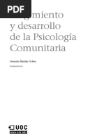 Psicología Comunitaria y Bienestar Social - Módulo 1 - Surgimiento y Desarrollo de La Psicología Comunitaria