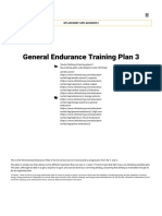 General Endurance Training Plan 3: My Account (/My-Account/)