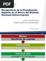 Perspectivas de La Fiscalización Superior en El Marco Del Sistema Nacional Anticorrupción