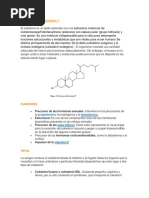 Colesterol y Resumen