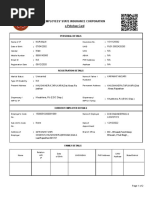 Employees' State Insurance Corporation E-Pehchan Card: Personal Details