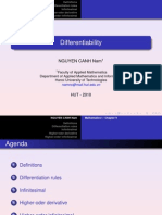 Differentiability: Nguyen Canh Nam