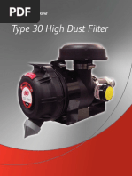 High Dust Air Filter - Brochure