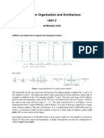 Computer Organization and Architecture: UNIT-2