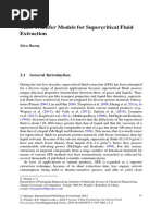 Mass Transfer Models For SFE