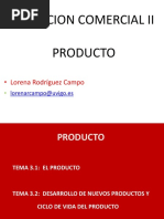 Direccion Comercial Ii Producto: - Lorena Rodríguez Campo