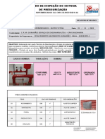 Laudo Do Sistema de Sistema Pressurizado