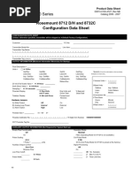 Hoja de Dato de La Configuración