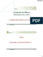 Aula 02 - Origem e Formação Das Rochas e Dos Solos