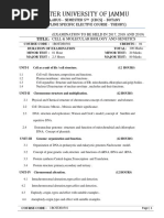 5th Sem Syllabus Botany